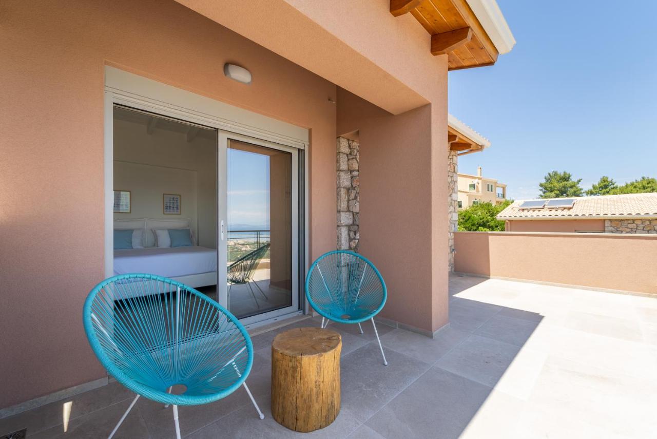 31 Blue Ionian Villas Apolpaina Esterno foto