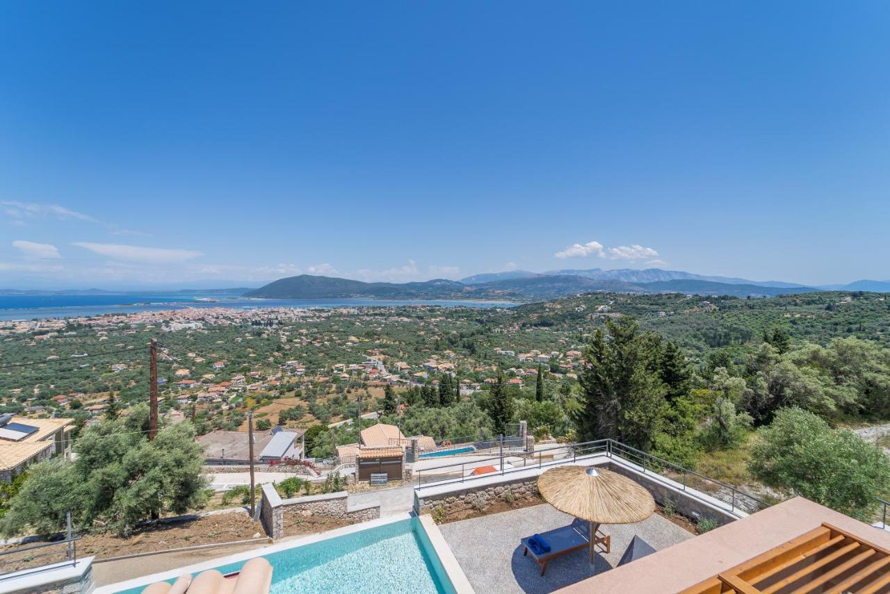 31 Blue Ionian Villas Apolpaina Esterno foto
