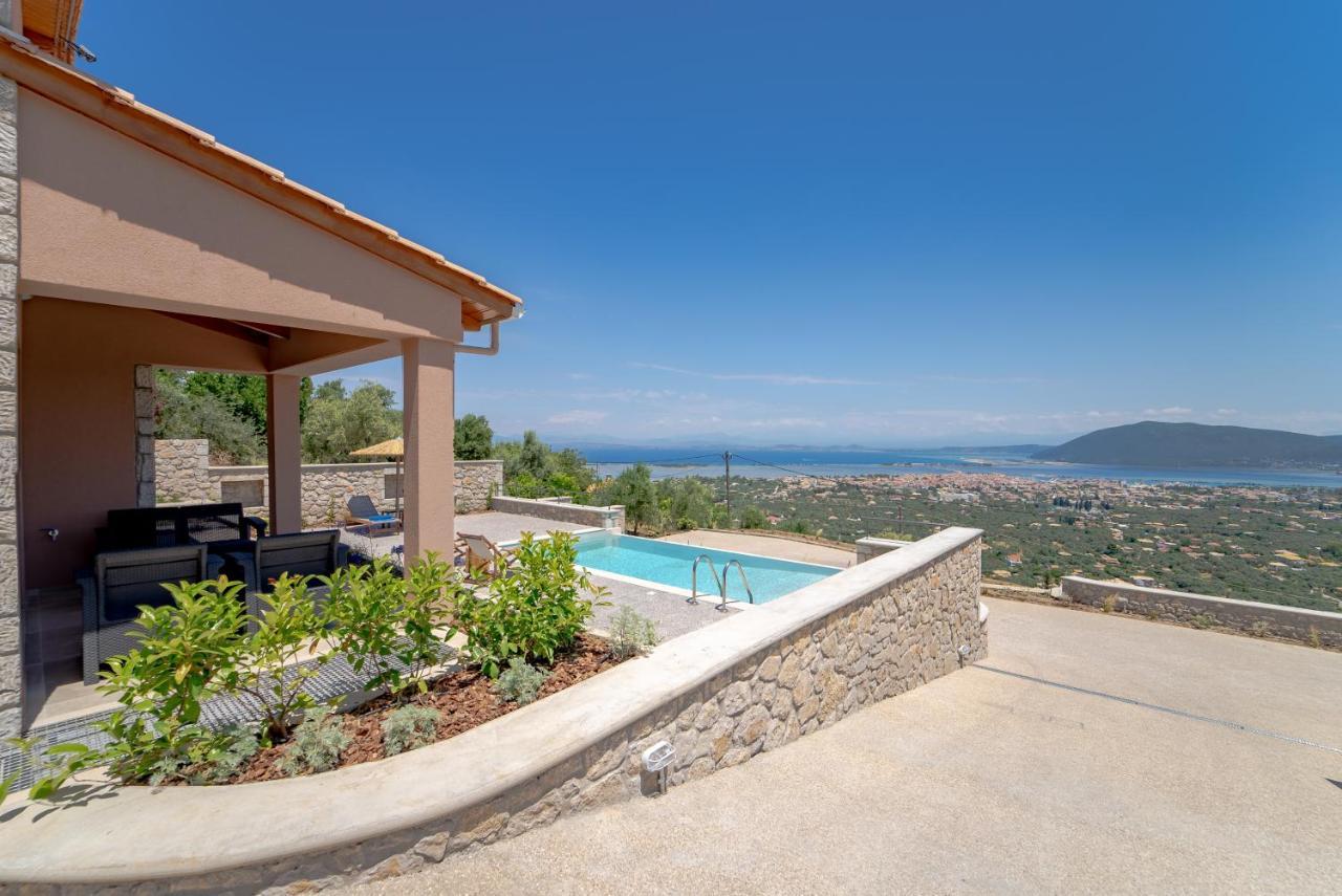 31 Blue Ionian Villas Apolpaina Esterno foto
