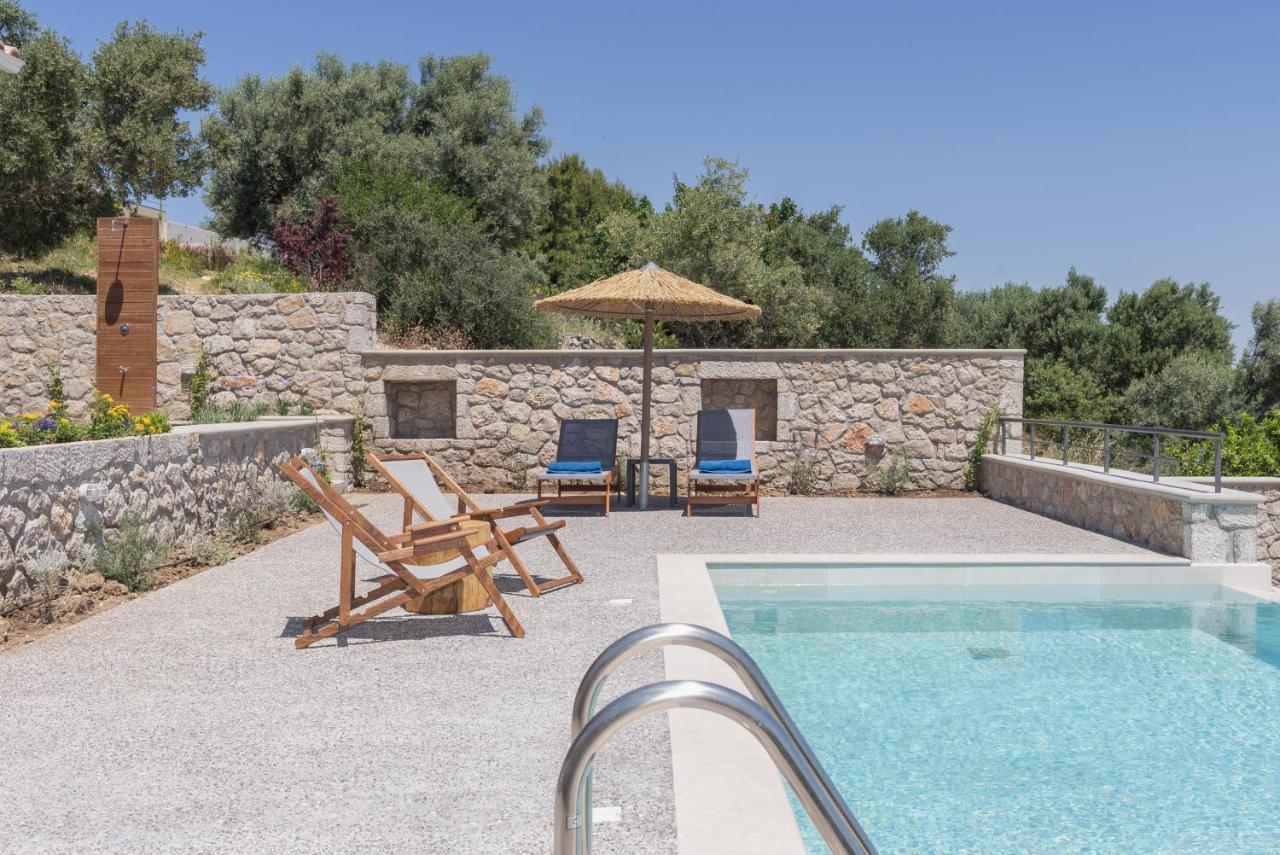 31 Blue Ionian Villas Apolpaina Esterno foto