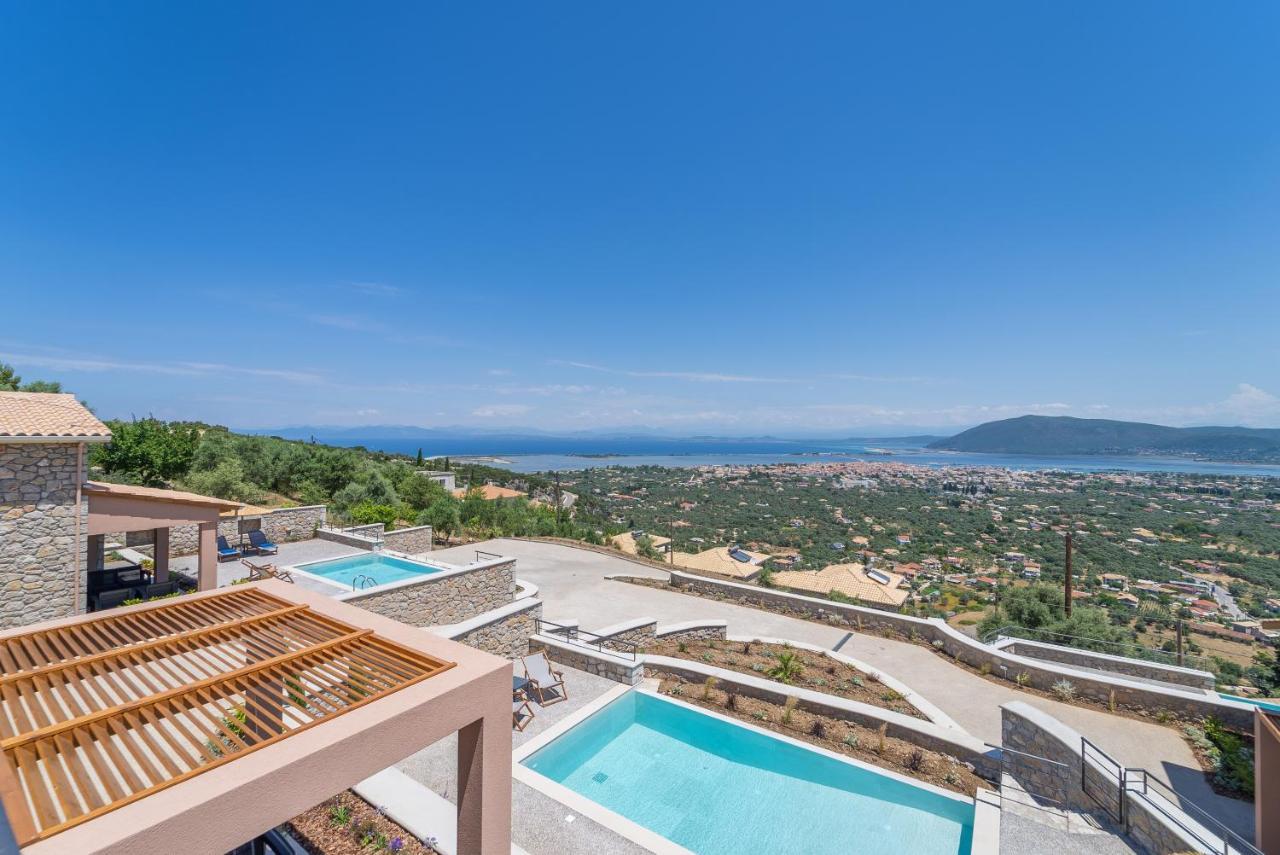 31 Blue Ionian Villas Apolpaina Esterno foto