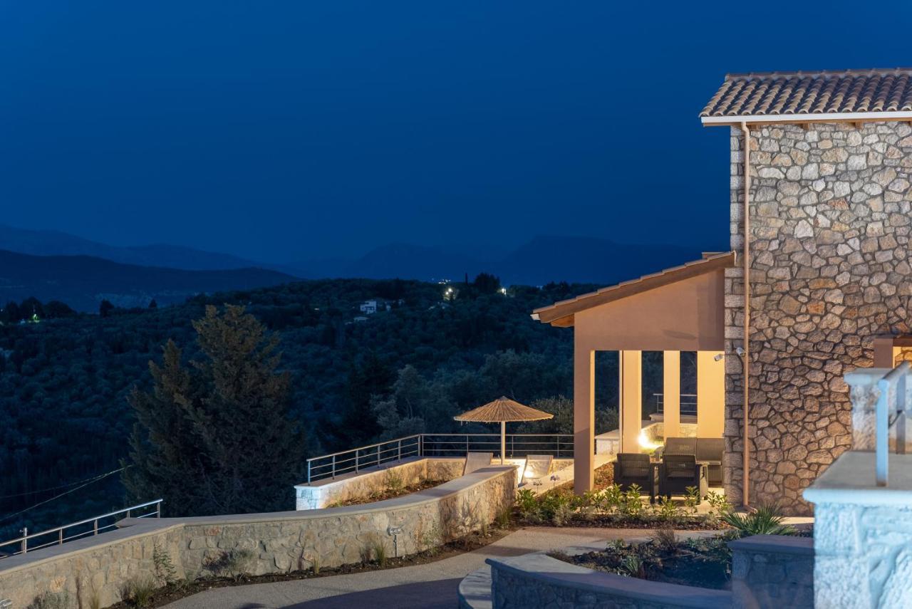 31 Blue Ionian Villas Apolpaina Esterno foto