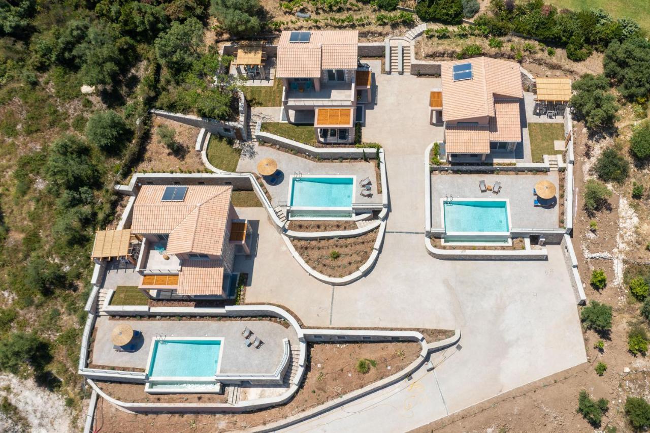 31 Blue Ionian Villas Apolpaina Esterno foto