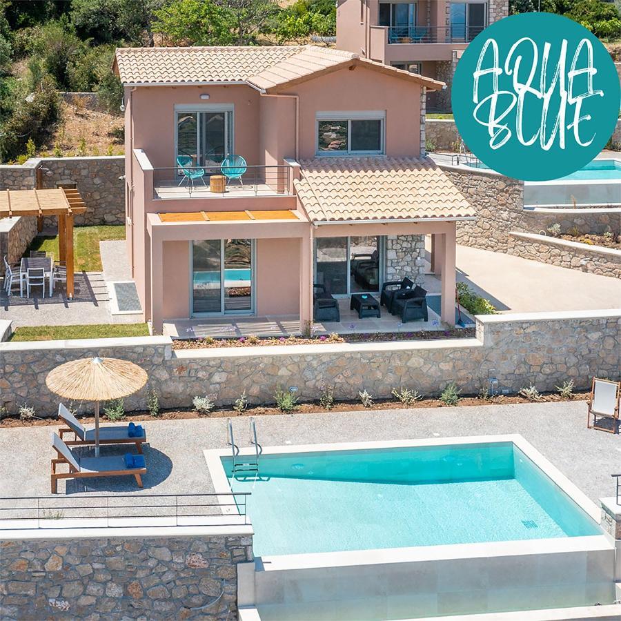 31 Blue Ionian Villas Apolpaina Esterno foto