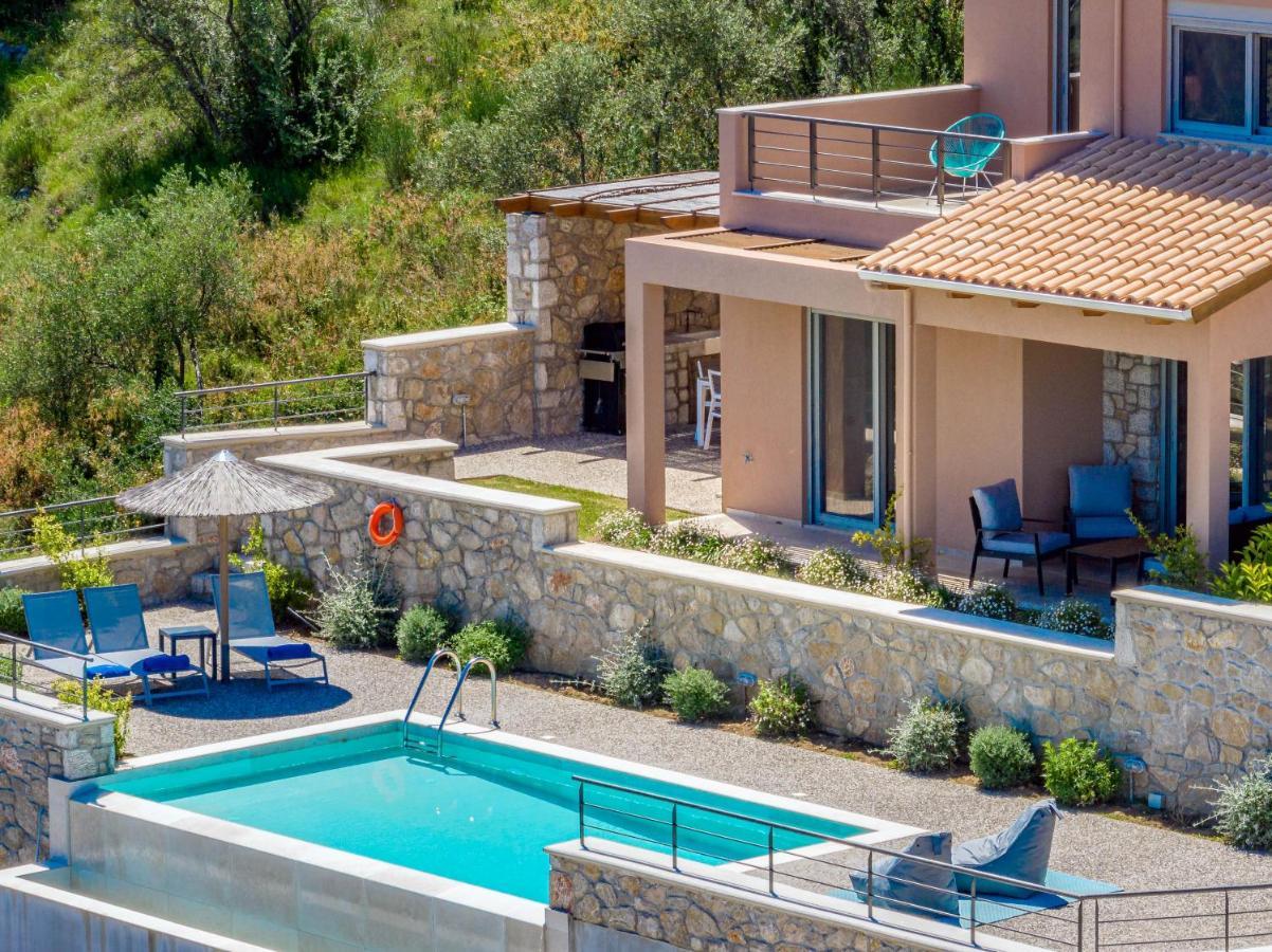 31 Blue Ionian Villas Apolpaina Esterno foto