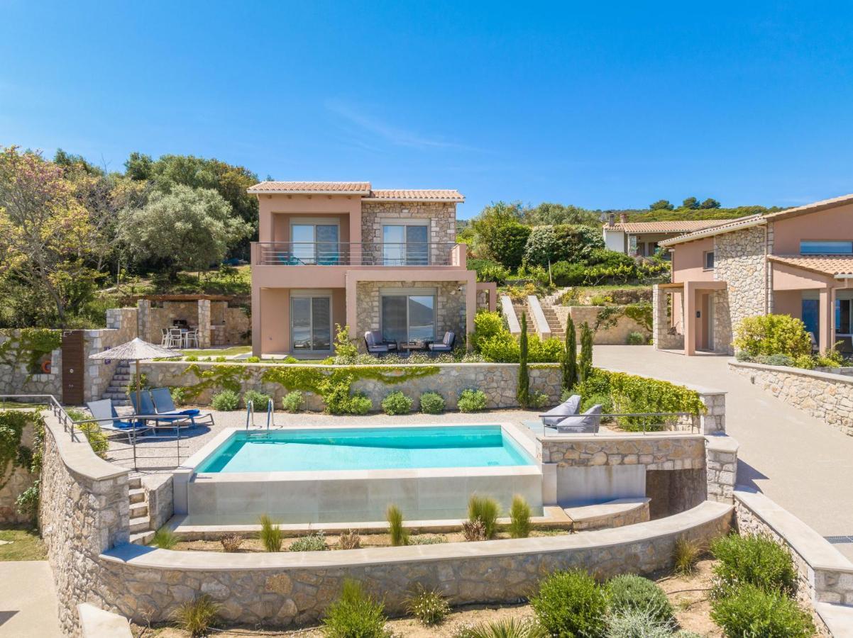 31 Blue Ionian Villas Apolpaina Esterno foto