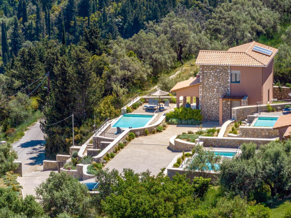 31 Blue Ionian Villas Apolpaina Esterno foto