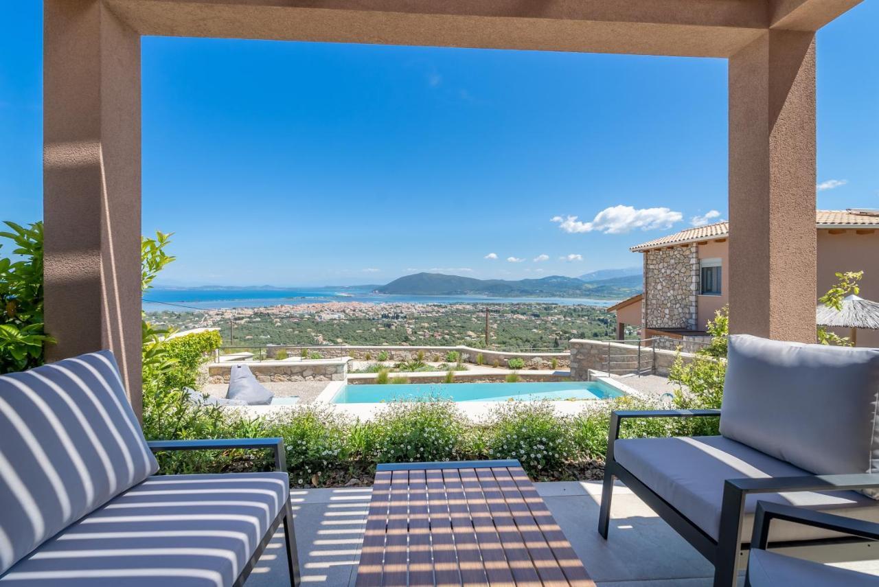 31 Blue Ionian Villas Apolpaina Esterno foto