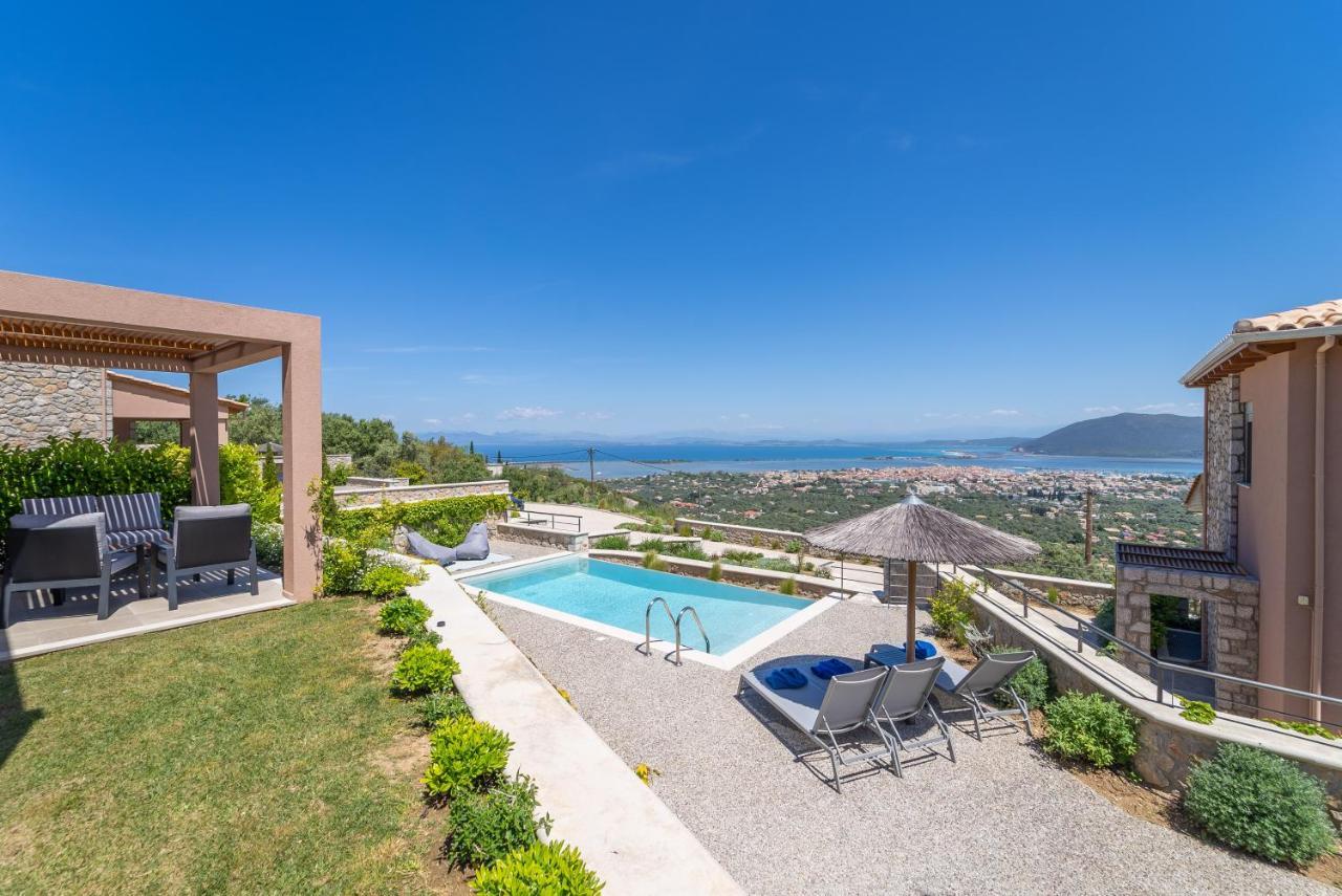 31 Blue Ionian Villas Apolpaina Esterno foto