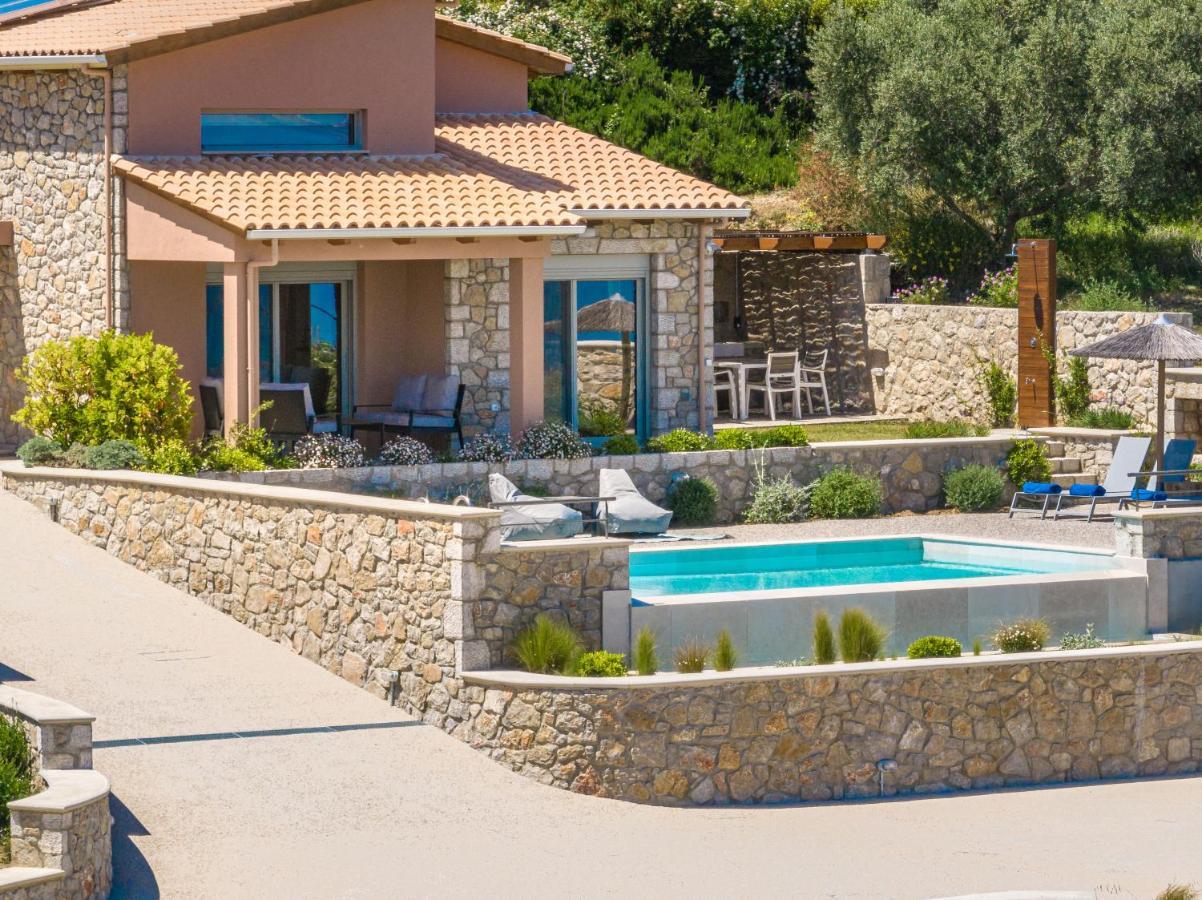 31 Blue Ionian Villas Apolpaina Esterno foto